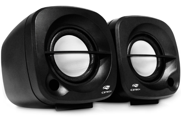 Caixa De Som C3tech 3w Usb Preta - Sp-303bk