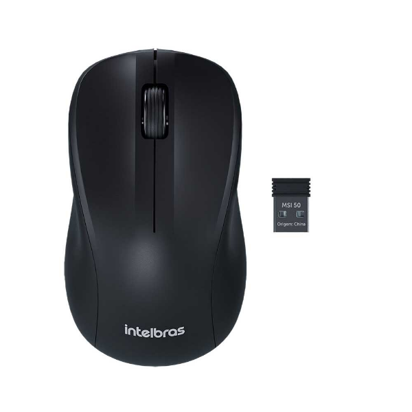 Mouse Sem Fio Intelbras Msi50 Preto
