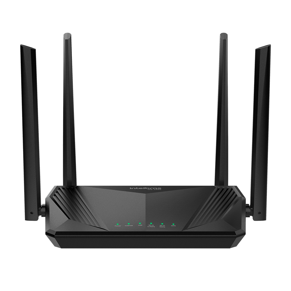 Roteador Intelbras Wi-fi 6 Dual Band W6-1500 Preto